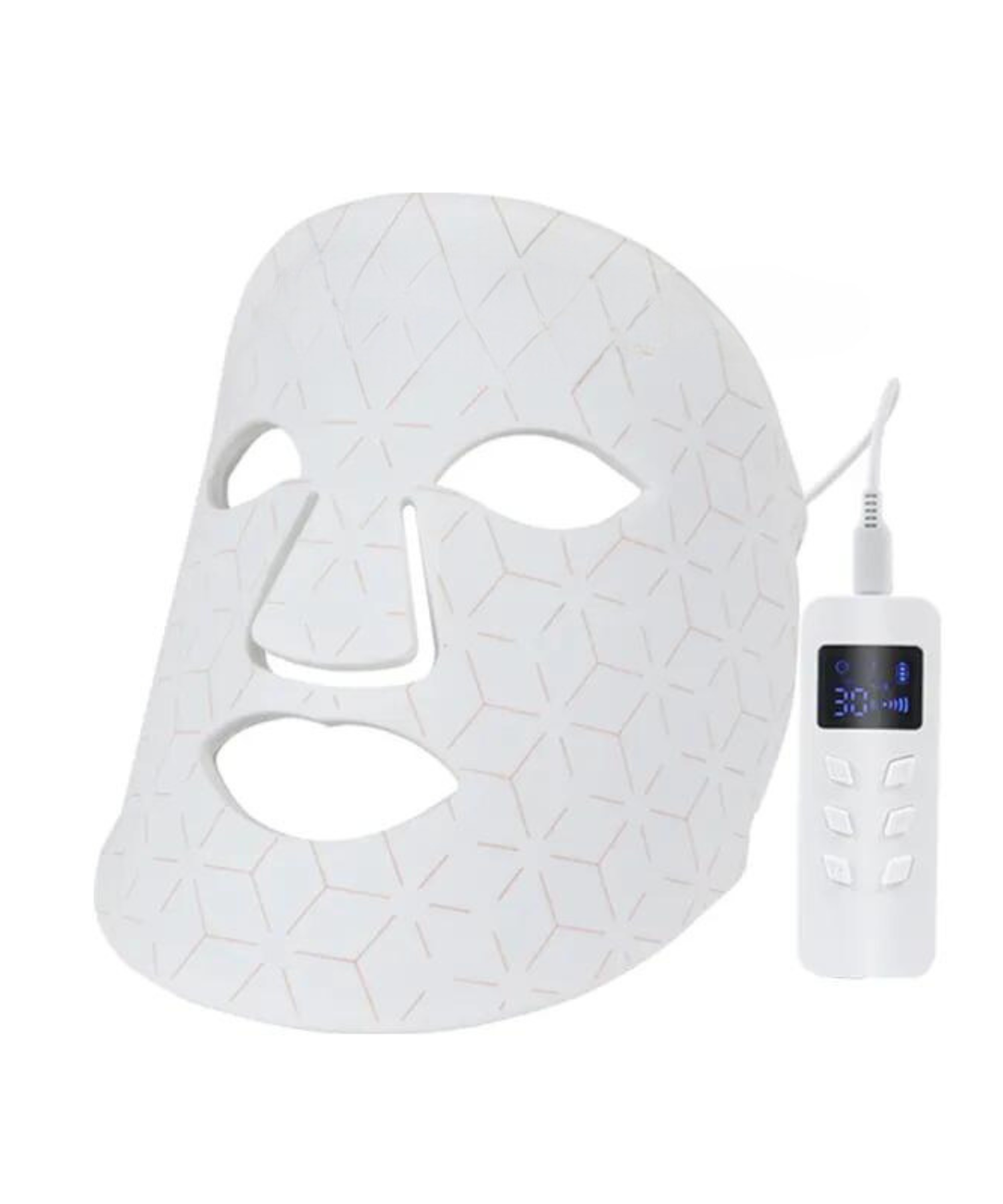 Glow-Revolution™ - LED Gesichtsmaske mit Fernbedienung