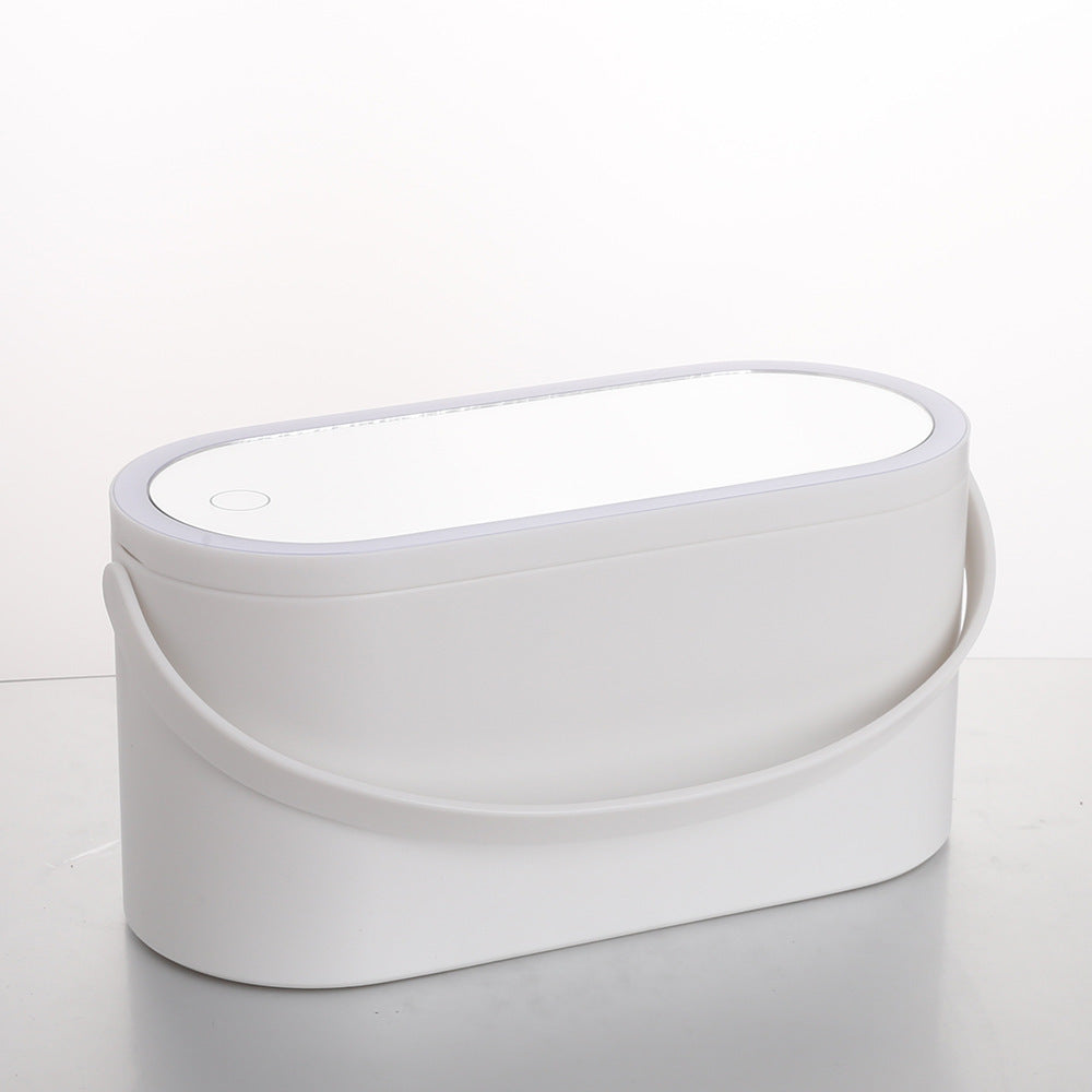 Lumina-Koffer™ - Tragbarer LED-Spiegel & Makeup-Aufbewahrung